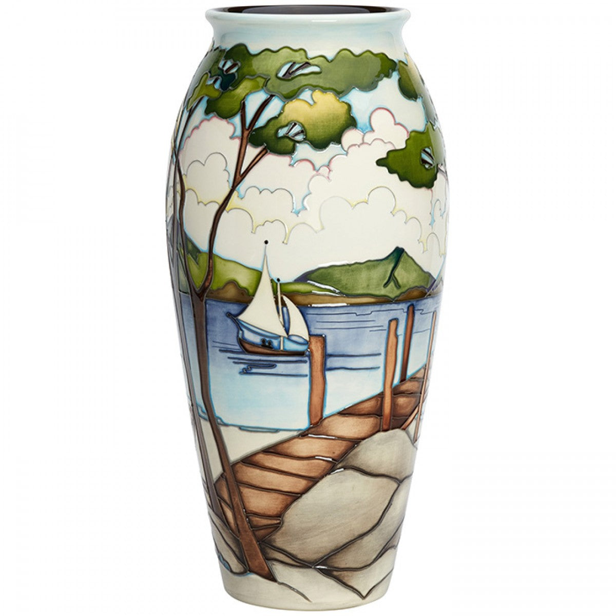 Moorcroft Limited Edition Cumbrian Calm Vase