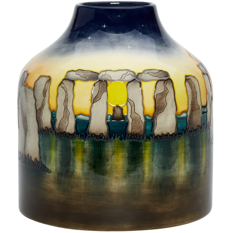 Moorcroft Numbered Edition Stonehenge Vase
