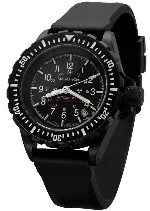 Marathon Watch Dive Large Anthracite Divers Automatic GSAR