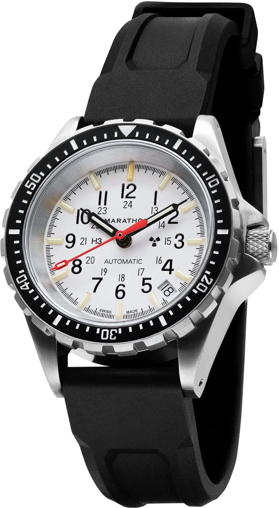 Marathon Watch Dive Medium Arctic Edition Divers Automatic MSAR Auto - White