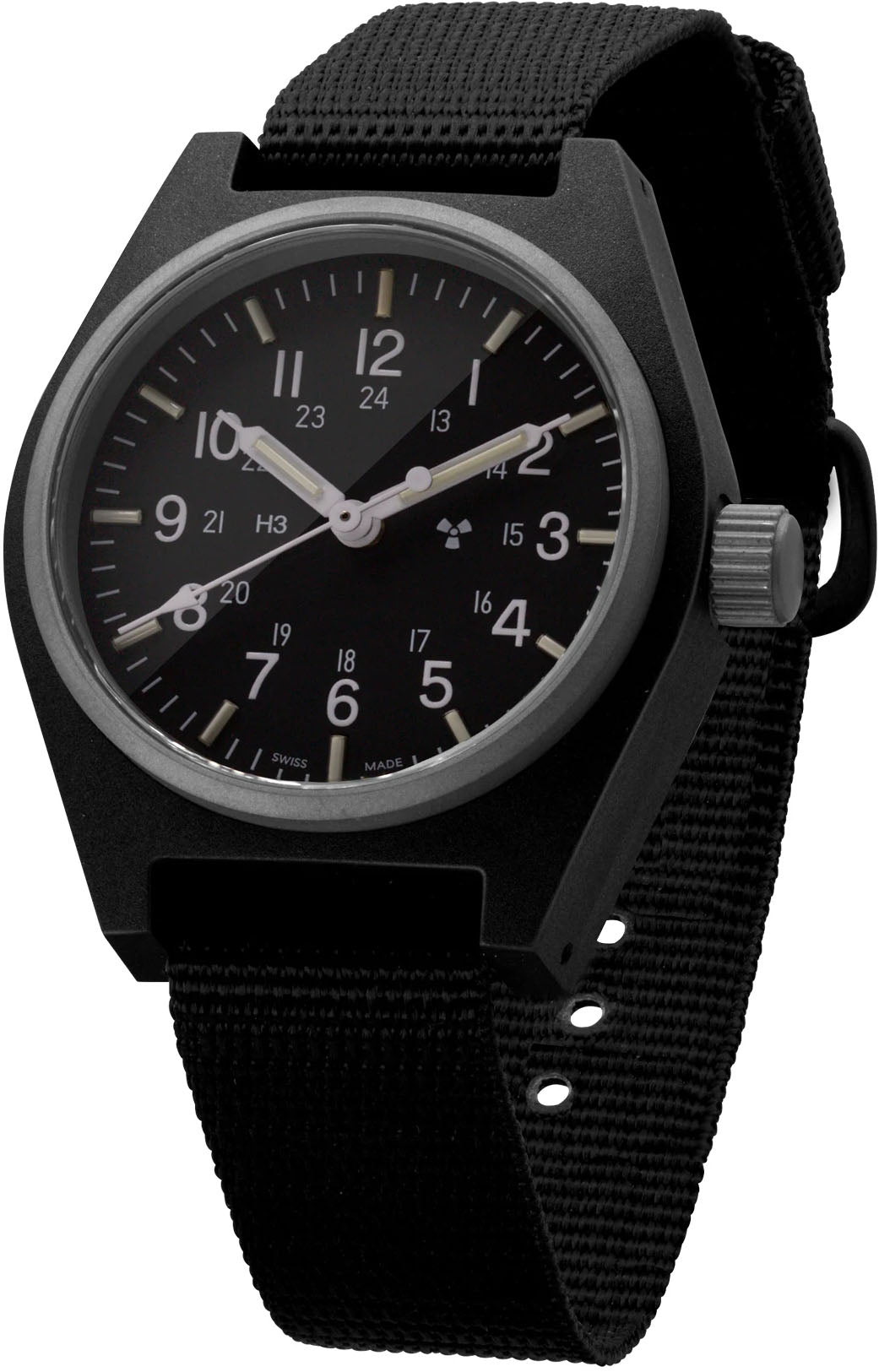 Marathon Watch General Purpose Black Quartz GPQ - Black