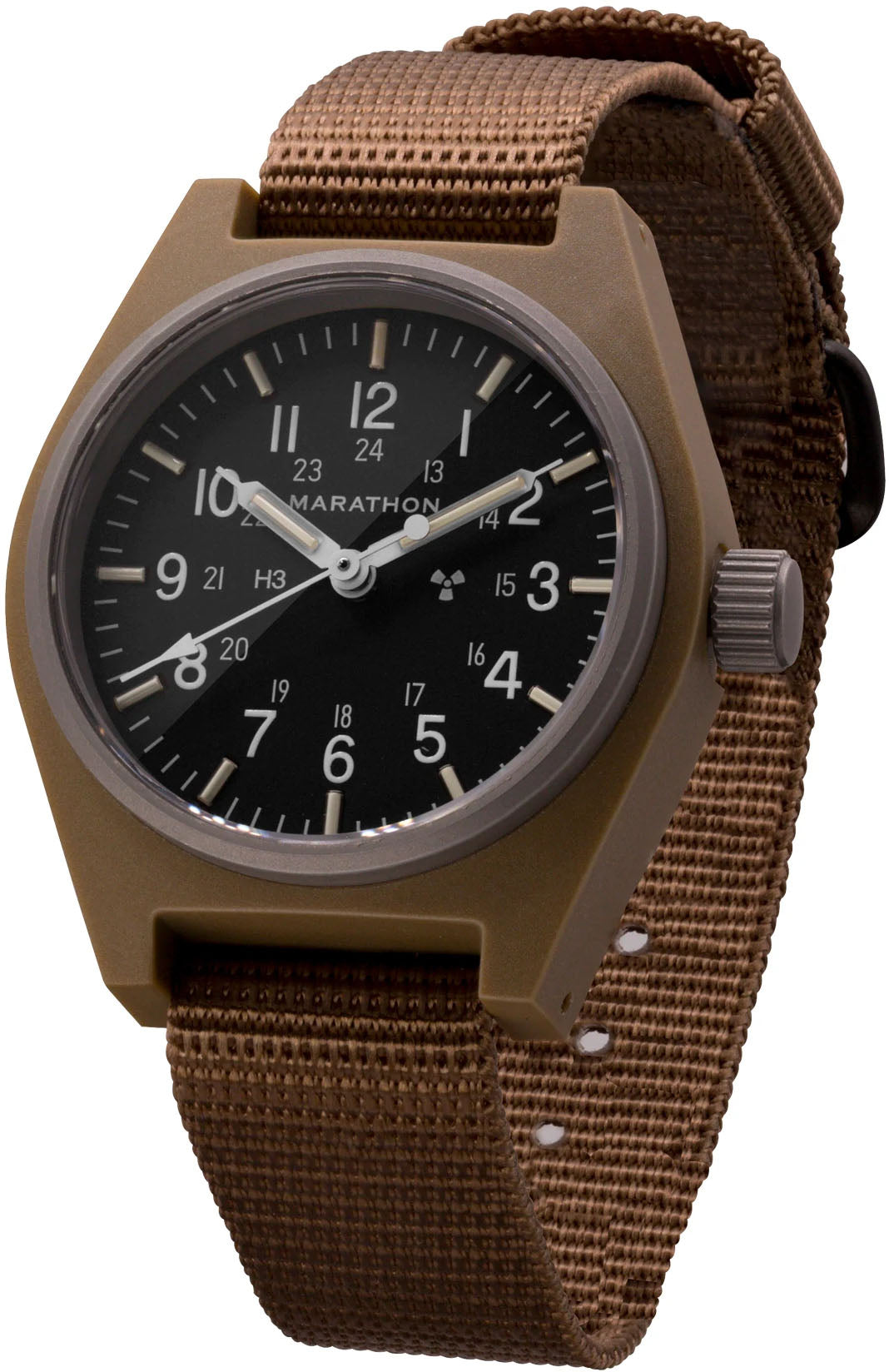 Marathon Watch General Purpose Desert Tan Mechanical GPM - Black