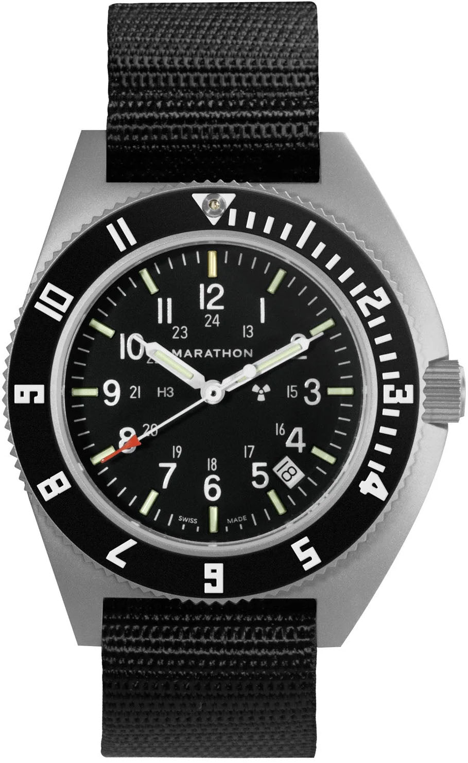 Marathon Watch Steel Navigator Ballistic Nylon