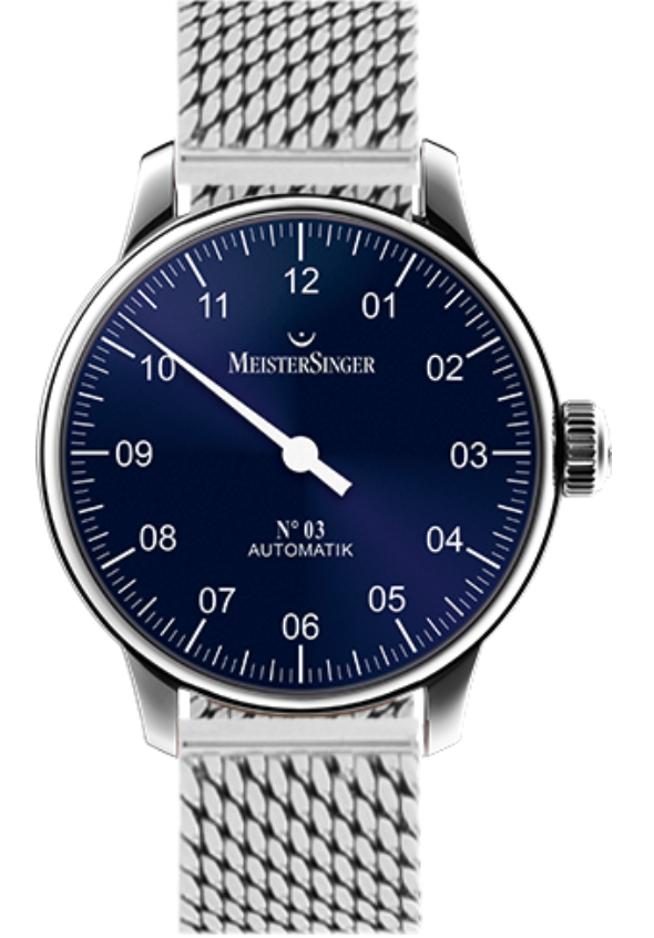 MeisterSinger Watch N. 03 - Blue