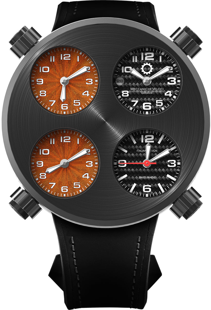 Meccaniche Veloci Watch Icon CafeRacer  - Orange