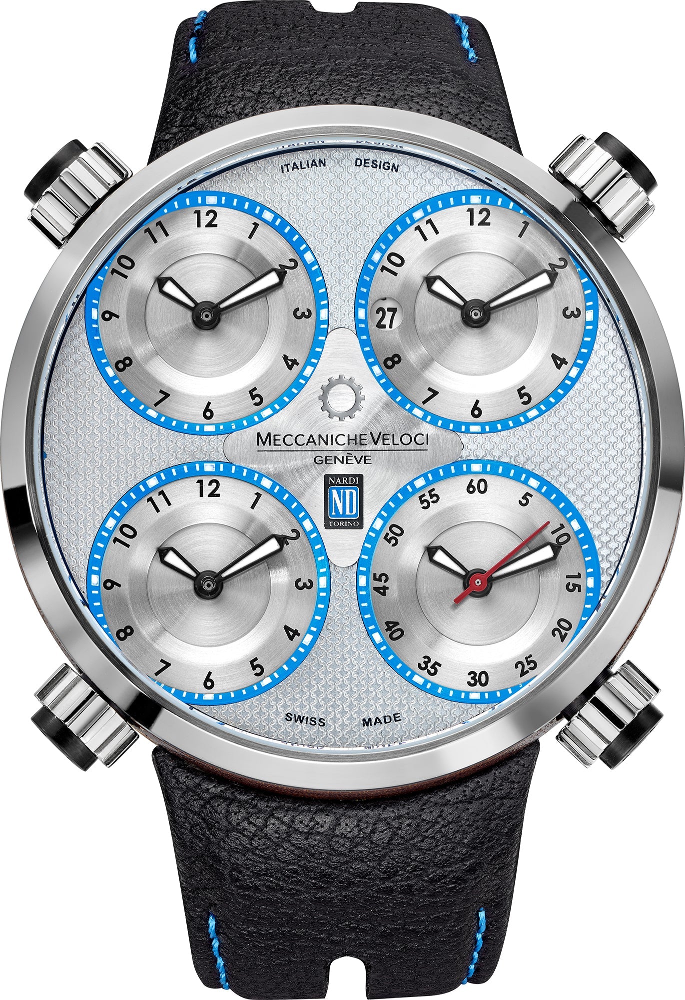Meccaniche Veloci Watch Quattrovalvole Nardi Limited Edition - Silver