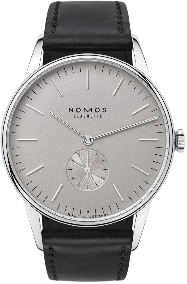 Nomos Glashutte Watch Orion 38 Grau Sapphire Crystal - Grey