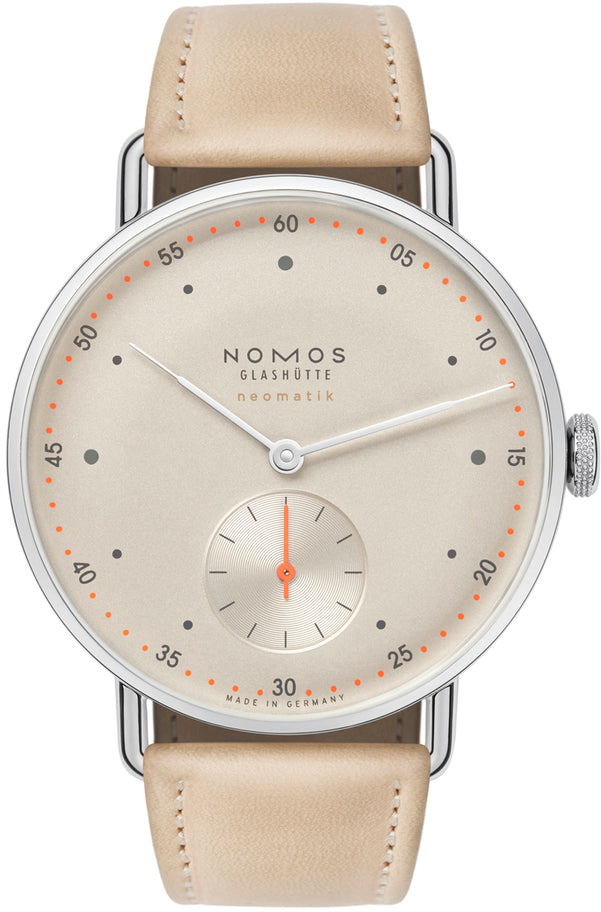 Nomos Glashutte Watch Metro Neomatik Champagner Sapphire Crystal - Gold