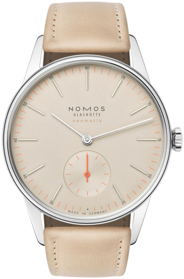 Nomos Glashutte Watch Orion Neomatik Champagner Sapphire Crystal - Gold