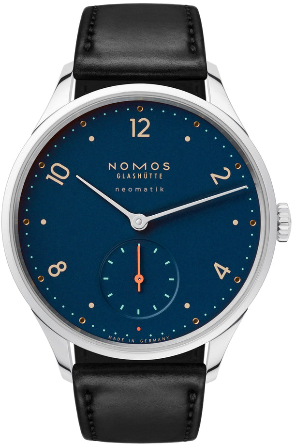 Nomos Glashutte Watch Minimatik Nachtblau Neomatik Sapphire Crystal - Blue