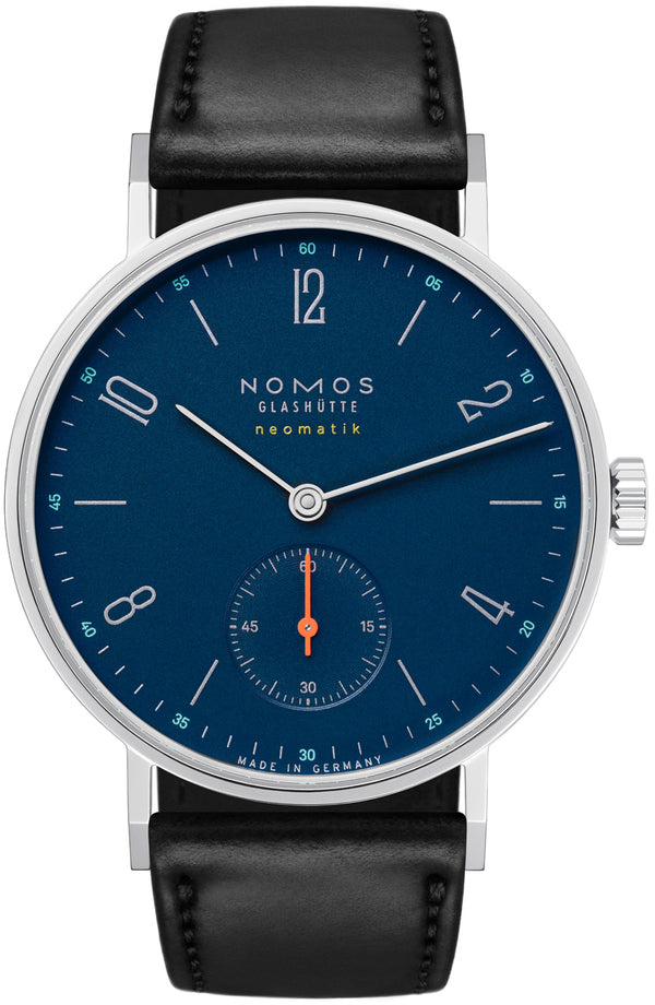Nomos Glashutte Watch Tangente Neomatik Nachtblau Sapphire Crystal - Blue