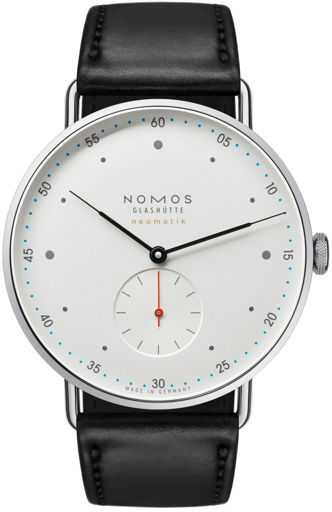 Nomos Glashutte Watch Metro Neomatik 39 Sapphire Crystal - White