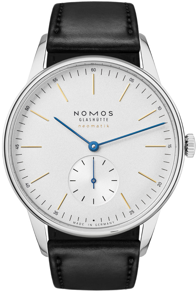 Nomos Glashutte Watch Orion Neomatik 39 Sapphire Crystal - White