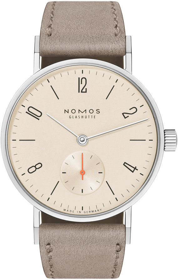 Nomos Glashutte Watch Tangente 33 Champagne Sapphire Crystal - Gold