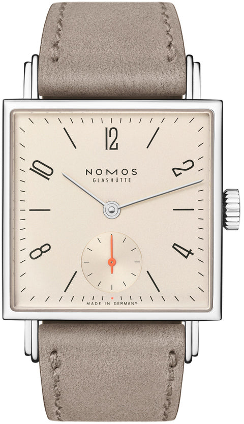 Nomos Glashutte Watch Tetra 27 Champagne Steel Back - Gold