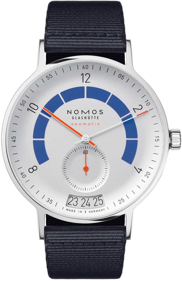 Nomos Glashutte Watch Autobahn Neomatik 41 Date Sports Grey Sapphire Crystal - Grey