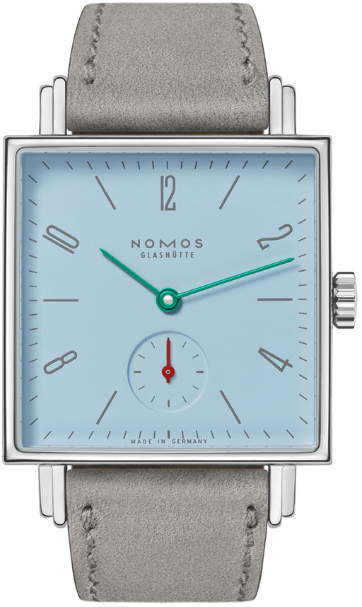 Nomos Glashutte Watch Tetra Azure Steel Back - Blue