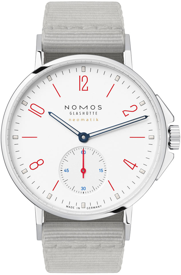 Nomos Glashutte Watch Ahoi Aqua Neomatik Sapphire Crystal - White