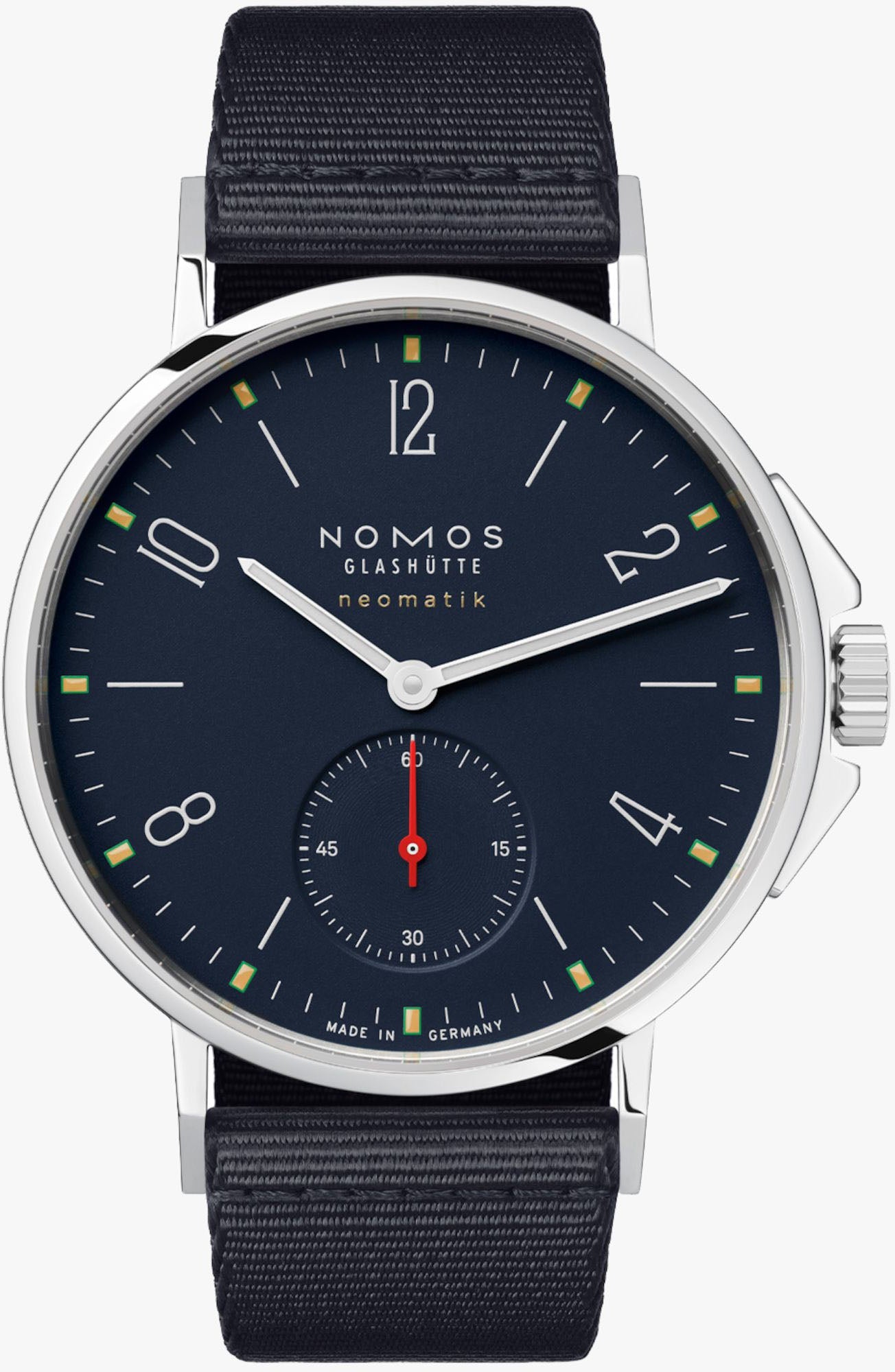 Nomos Glashutte Watch Ahoi Neomatik Atlantic Sapphire Crystal