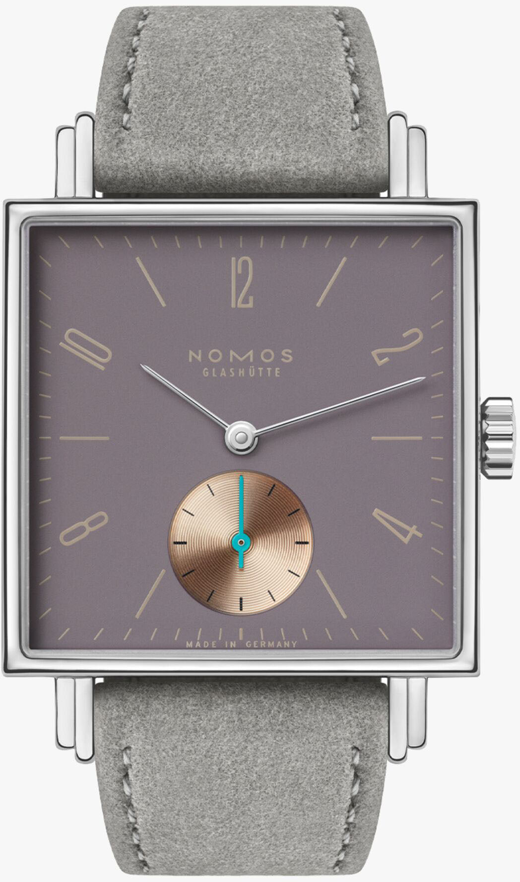 Nomos Glashutte Watch Tetra Aubergine Sapphire Crystal