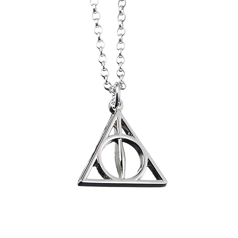 Official Harry Potter Sterling Silver Deathly Hallows Necklace