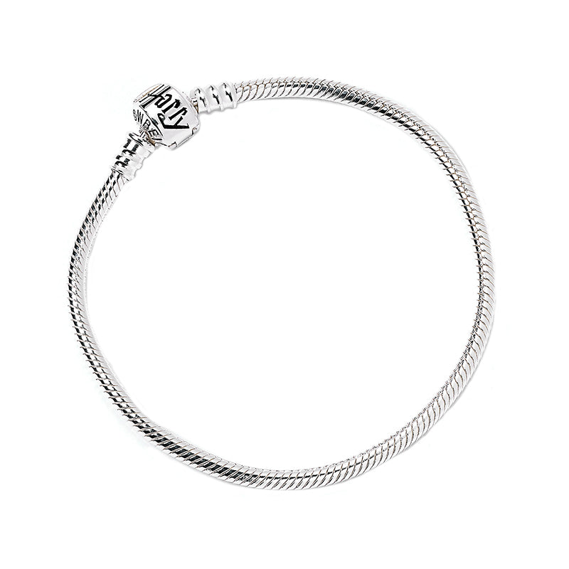 Official Harry Potter Sterling Silver Slider Charm Bracelet - L