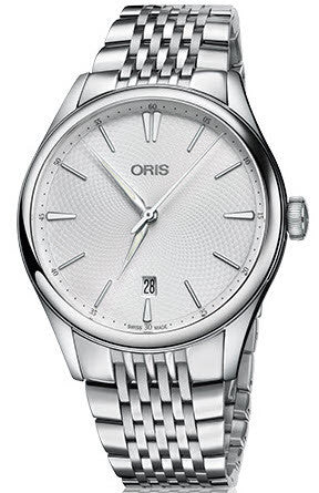 Oris Watch Artelier Date Bracelet - Option1 Value Silver