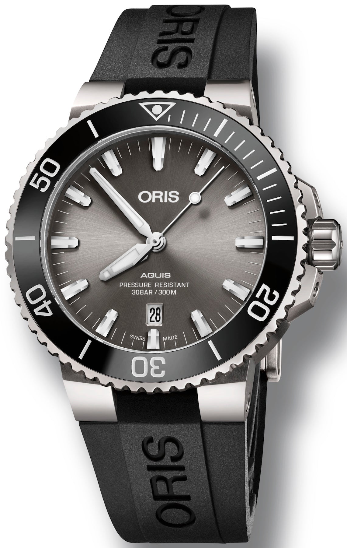 Oris Watch Aquis Titanium Date - Grey