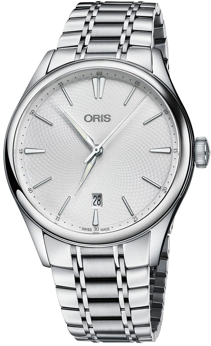 Oris Watch Artelier Date Bracelet - Silver