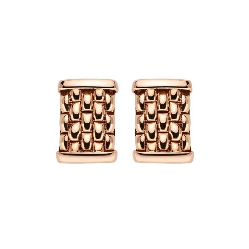 Fope Essentials 18ct Rose Gold Stud Earrings