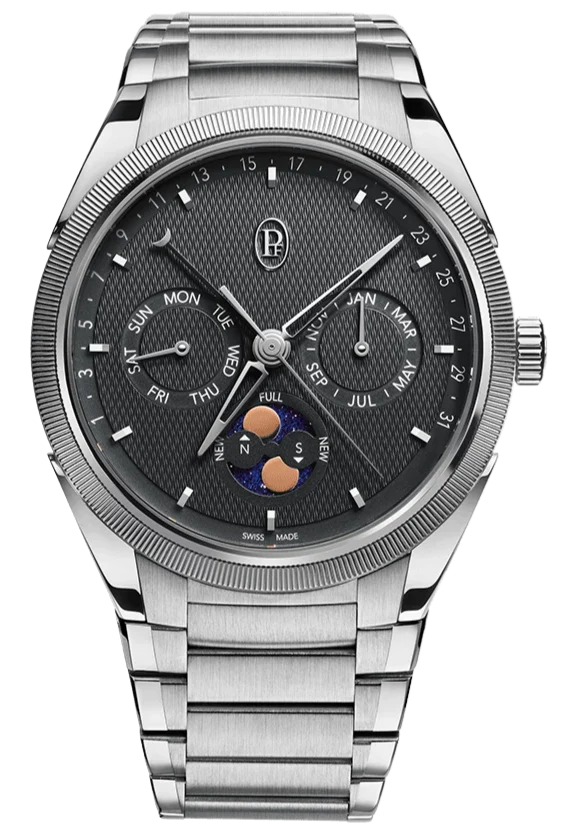Parmigiani Fleurier Watch Tonda PF Annual Calendar Steel - Grey