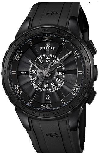 Perrelet Watch Turbine Chrono - Black