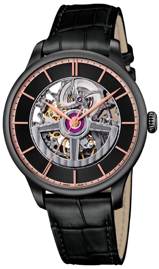 Perrelet Watch First Class Double Rotor Limited Edition - Black