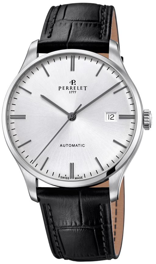 Perrelet Watch Weekend 3 Hands - Silver