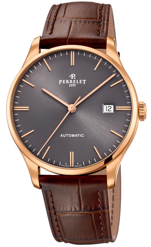 Perrelet Watch Weekend 3 Hands - Grey