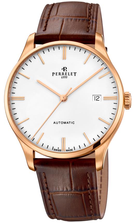 Perrelet Watch Weekend 3 Hands - White