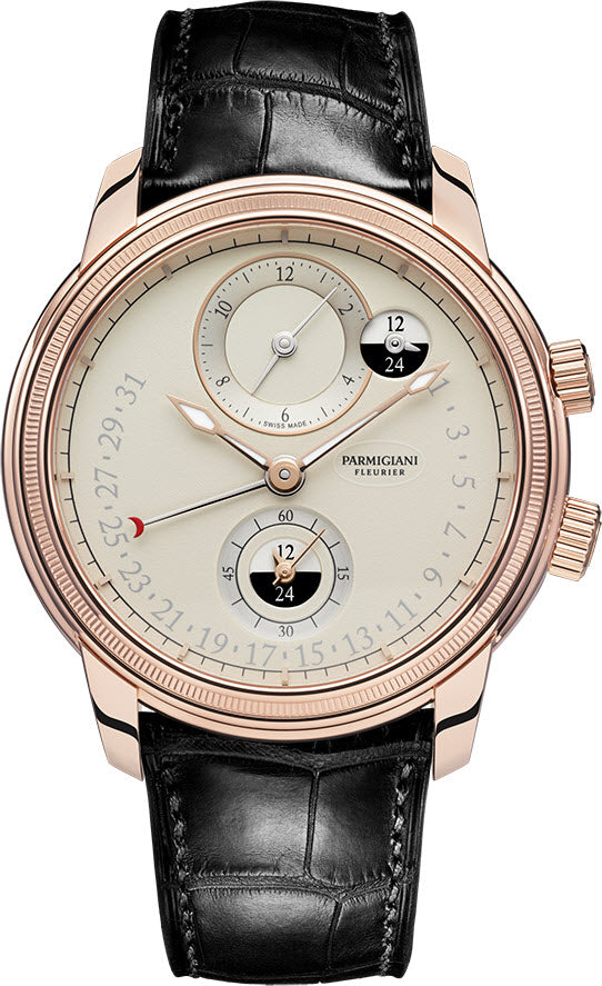 Parmigiani Fleurier Watch Toric Hemispheres Retrograde - White