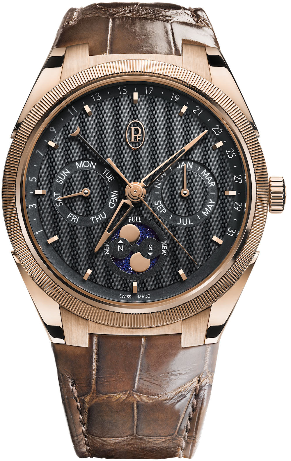 Parmigiani Fleurier Watch Tonda PF Annual Calendar - Grey