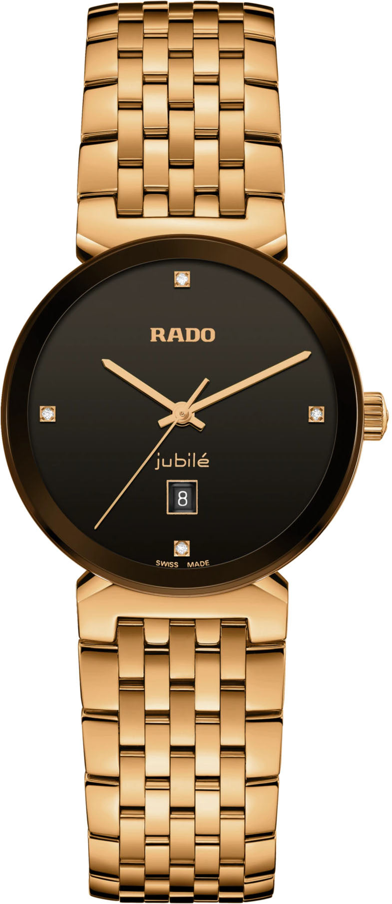 Rado Watch Florence Classic Diamond Set - Black