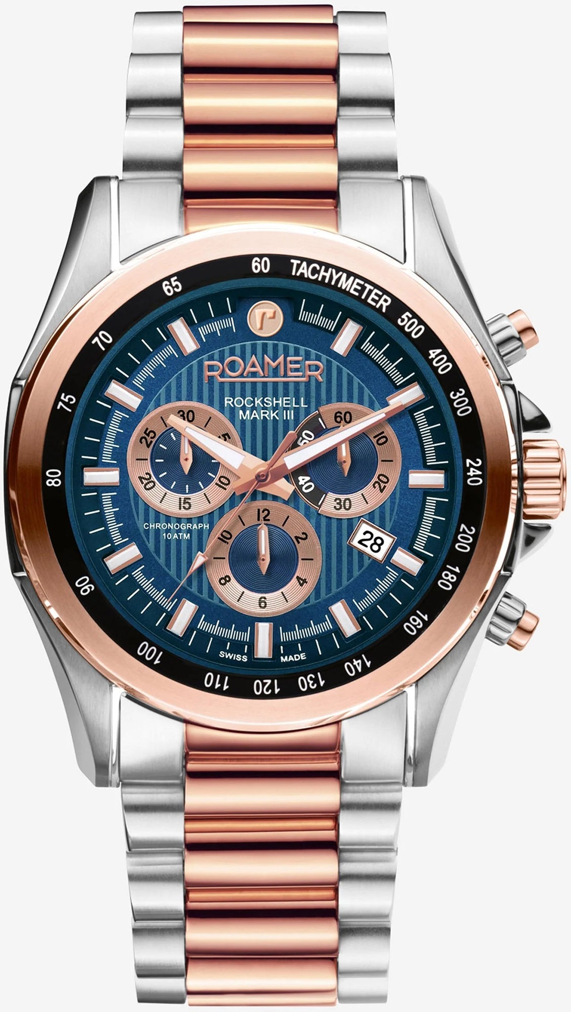 Roamer Watch Rockshell Mark III Chrono - Blue