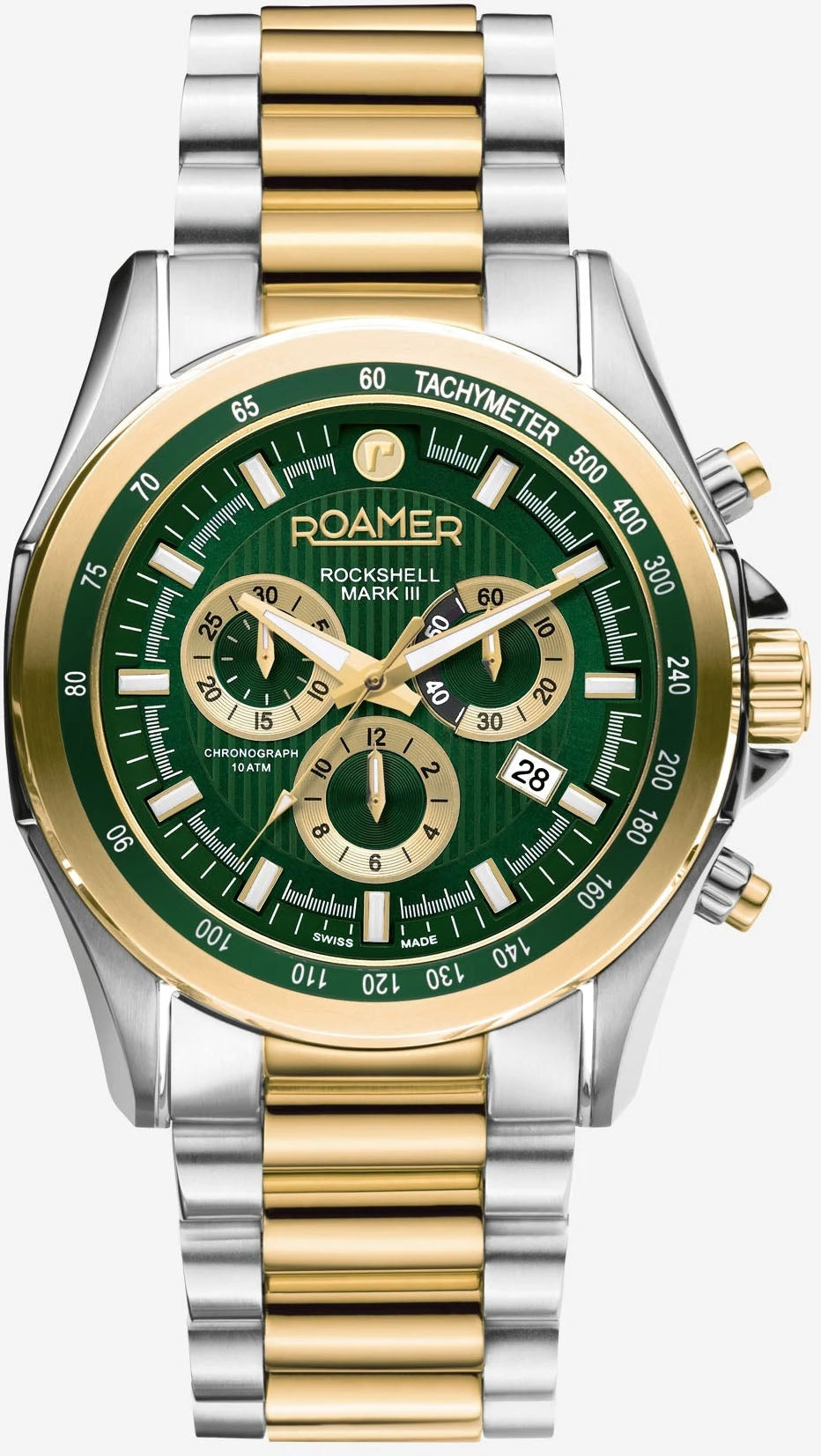 Roamer Watch Rockshell Mark III Chrono - Green