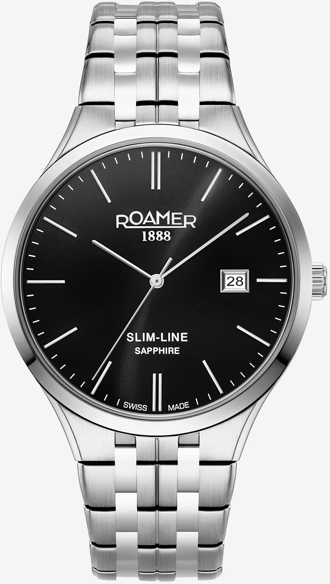Roamer Watch Slim-Line Classic - Black