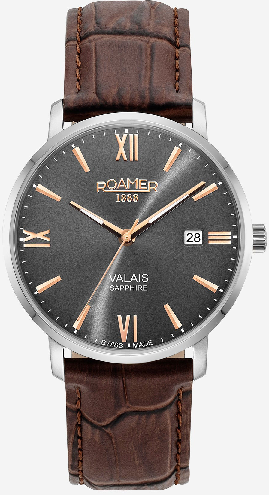 Roamer Watch Valais Gents - Grey