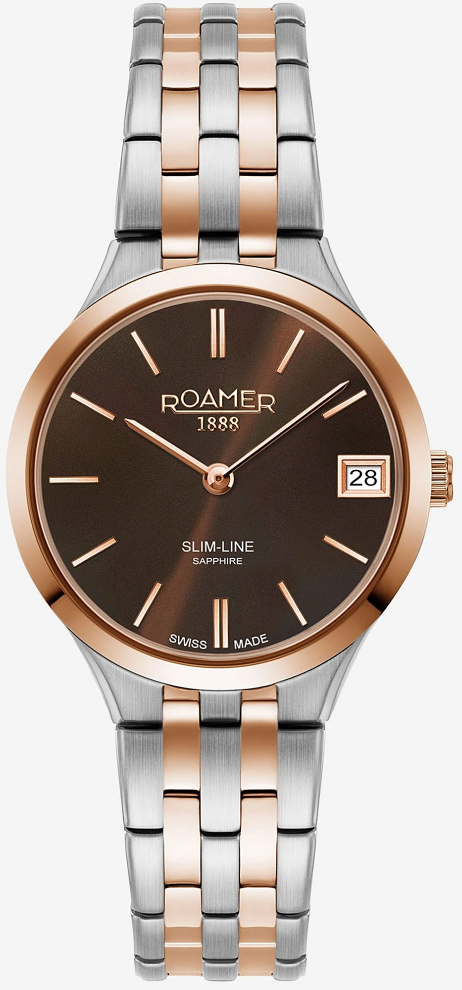 Roamer Watch Slim-Line Classic Ladies - Brown