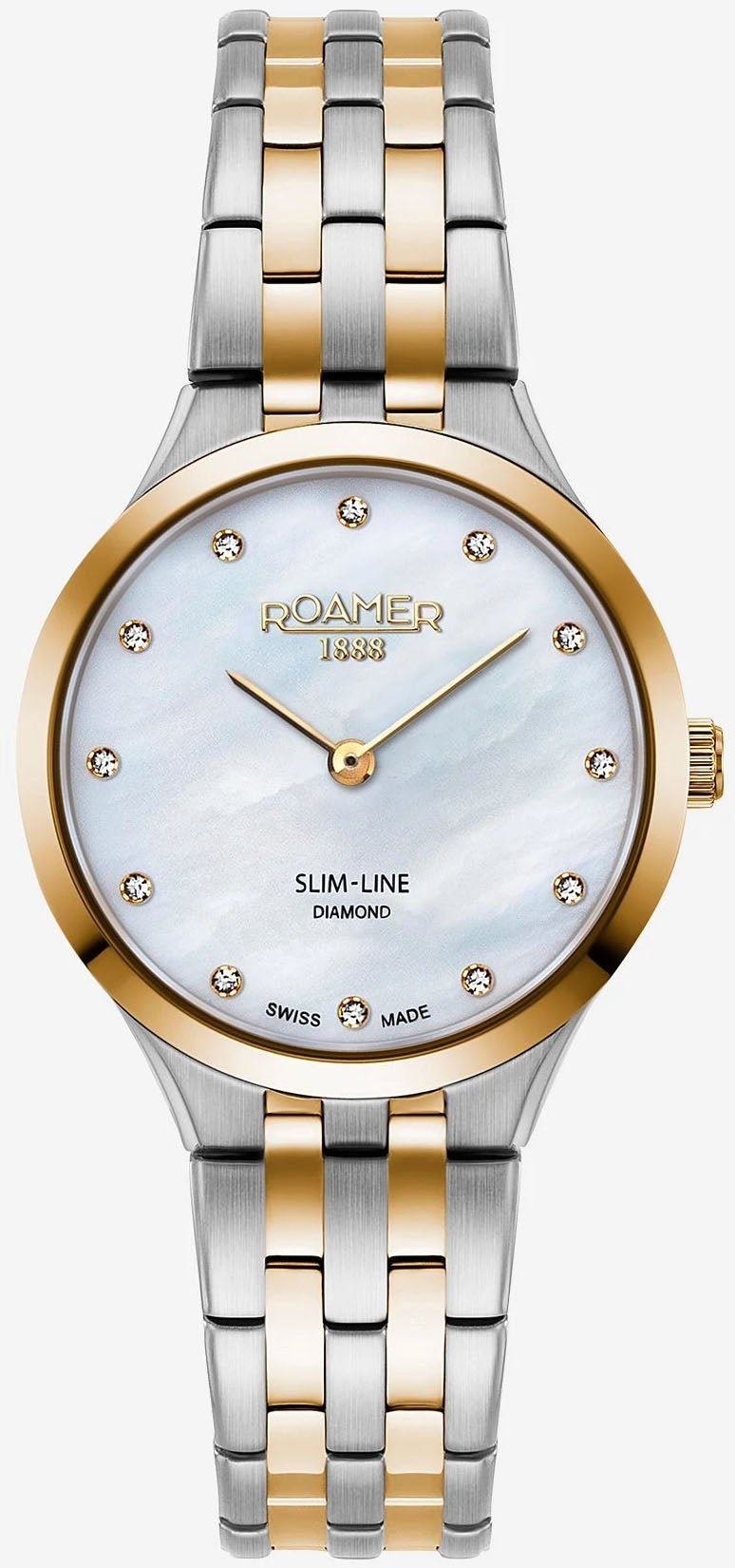 Roamer Watch Slim-Line Classic Ladies - White