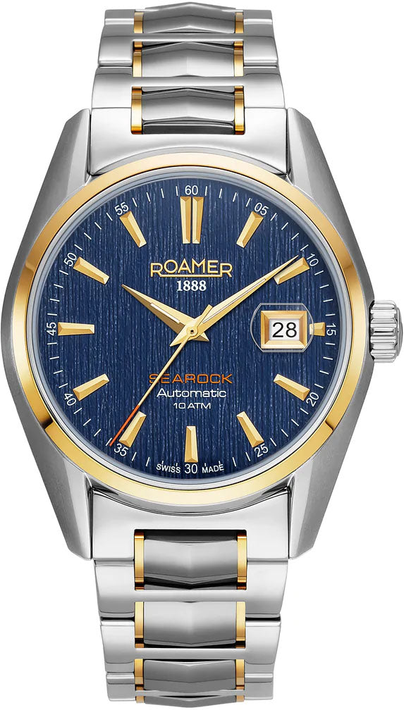 Roamer Watch Searock Automatic Blue - Blue