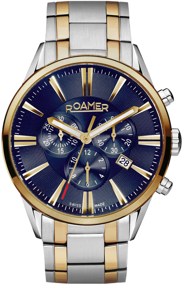 Roamer Watch Superior Chrono Blue - Blue