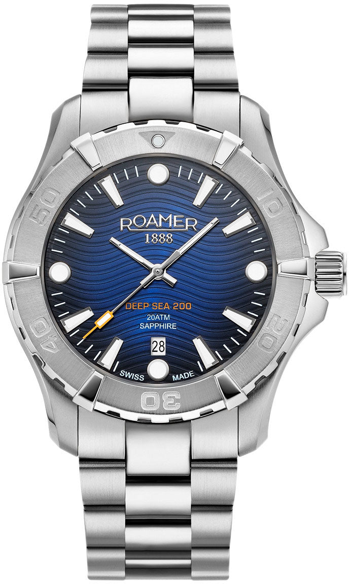Roamer Watch Deep Sea 200 Blue
