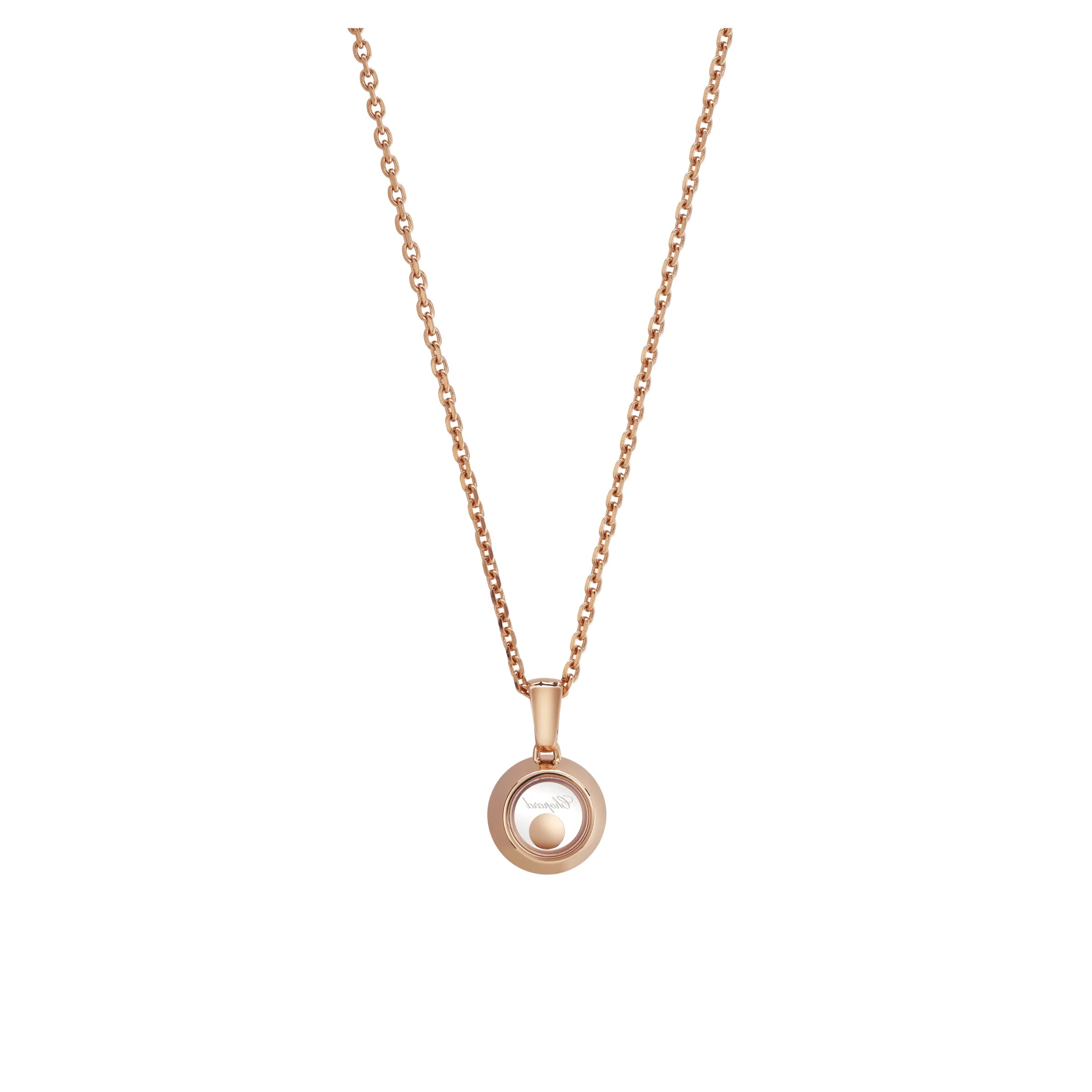 Chopard Happy Diamonds Icons 18ct Rose Gold 0.05ct Diamond Pendant