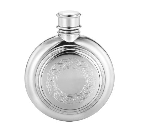 Royal Selangor Pewter Celtic Design Hip Flask